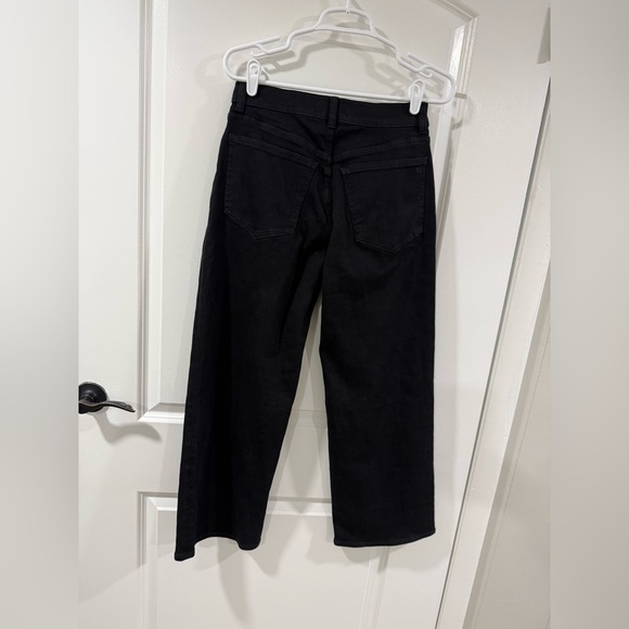 Madewell Petite Perfect Vintage Jean 27P Black High Rise Straight NWT - Picture 6 of 13